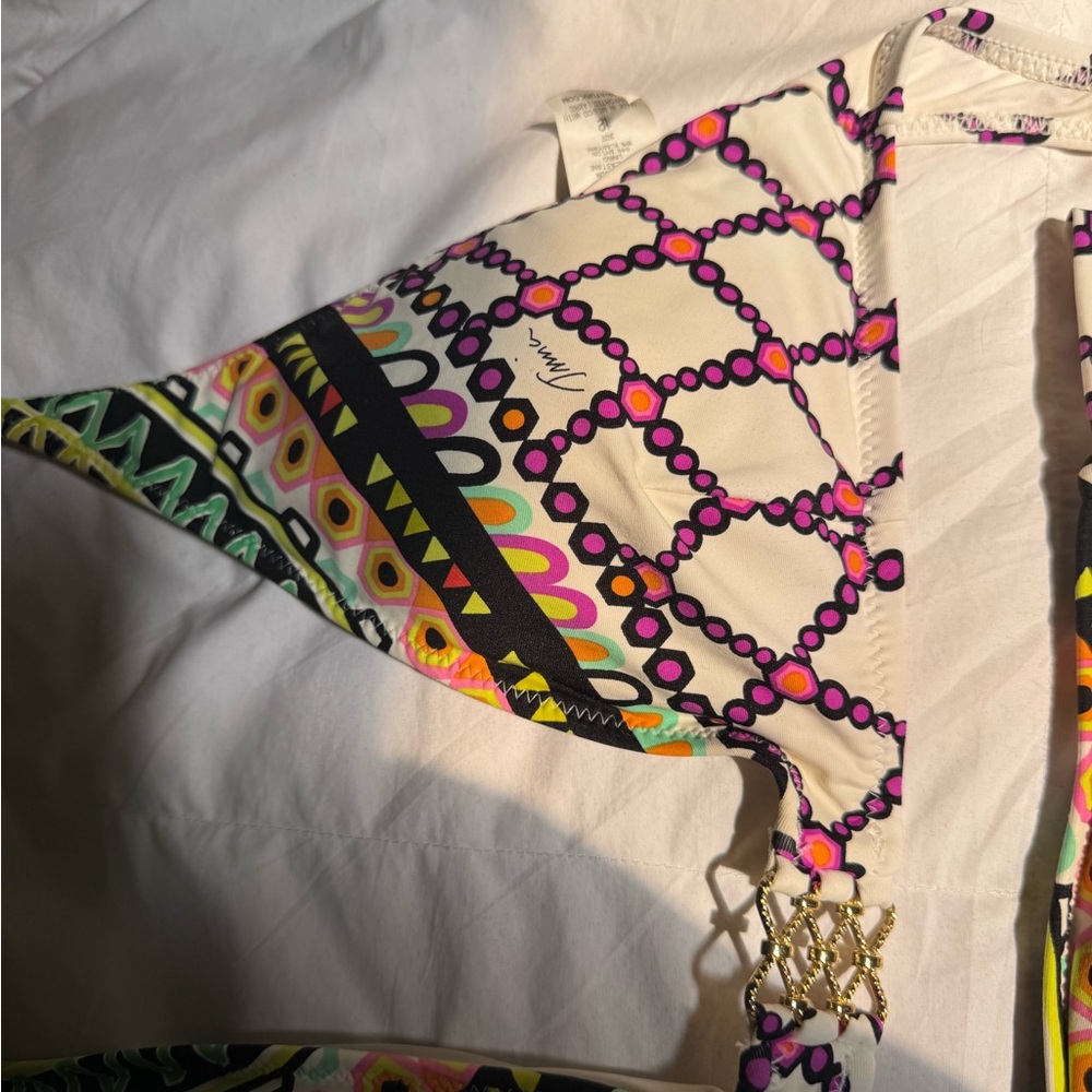 Trina Turk Colorful Geometric Bikini Set - Picture 2 of 8